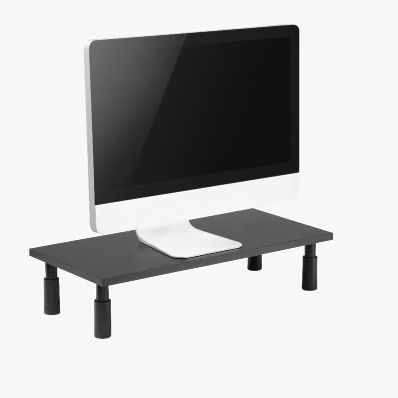 Alterzone Rise 3 Adjustable Desktop Monitor Stand, Black - DELENordic.com