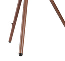 Alterzone Trio Easel TV Floor Stand for 45"-65" TVs, Walnut - DELENordic.com Alterzone Trio golvstativ för 45