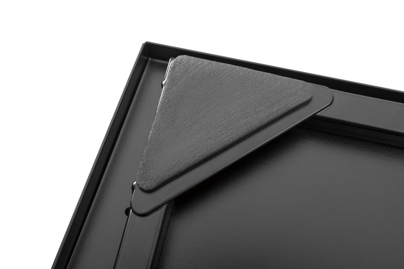 Alterzone Slim 7s TV Floor Stand with Shelf for 37"-70" TVs, Walnut - DELENordic.com Alterzone Slim 7s TV-lattiajalusta hyllyllä 37