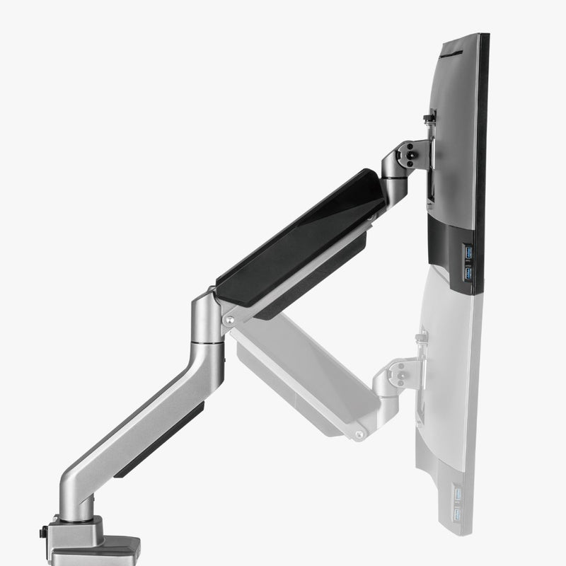 Alterzone Arm ADV Single Monitor Arm, Space Gray - DELENordic.com Alterzone Arm ADV Single Monitor Arm, Space Gray