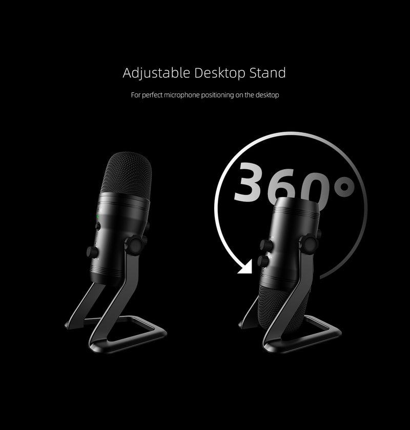 Fifine x DELE K690 USB Studio Multi-Polar Pattern Microphone - DELENordic.com