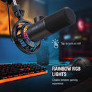 Fifine x DELE K658 USB Dynamic RGB Microphone Bundle for Gaming and Streaming - DELENordic.com Fifine K658 USB Dynamic RGB Mikrofon
