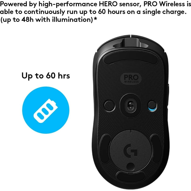 Logitech G PRO Wireless Gaming Mouse - DELENordic.com