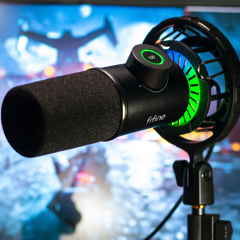  Boom Arm Compatible with Fifine RGB Dynamic Mic (K658