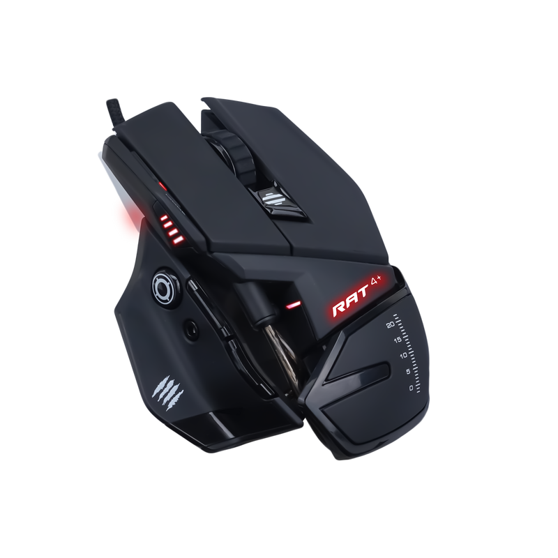 Mad Catz R.A.T. 4+ Optical Gaming Mouse - DELENordic.com