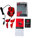 Mad Catz R.A.T. 8+ ADV Optical Gaming Mouse, Red - DELENordic.com Mad Catz R.A.T. 8+ ADV Optical -pelihiiri, punainen