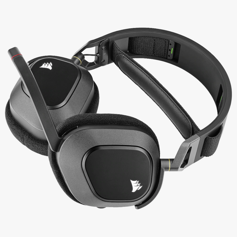 Corsair HS80 RGB Wireless Premium Gaming Headset - DELENordic.com