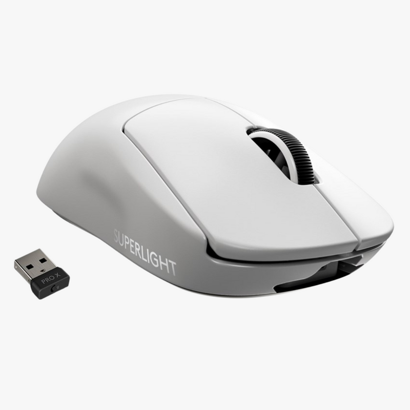 Logitech G PRO X Superlight Wireless Gaming Mouse, White - DELENordic.com