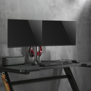 Alterzone Pro Duo Gaming Monitor Stand, Black - DELENordic.com Alterzone Pro Duo gamingmonitorstativ för dubbla 17