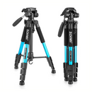 ZOMEi Q111 Portable Aluminum Tripod Stand Kit for Live Broadcast Video Photography and Wildlife Photography - DELENordic.com ZOMEi Q111 Portable Aluminum Tripod for Photo & Video