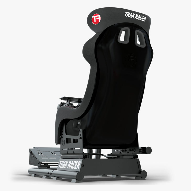 Trak Racer RS6 MACH 6 Black Racing Simulator and GT Style Fiberglass Seat - DELENordic.com