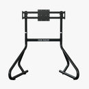 Trak Racer Single Monitor Floor Stand - Holds up to 80" LED LCD TV Monitors and 34-45” when used as a triple holder (extra parts required) - DELENordic.com Trak Racer Single Monitor Floor Stand - Holds up to 80