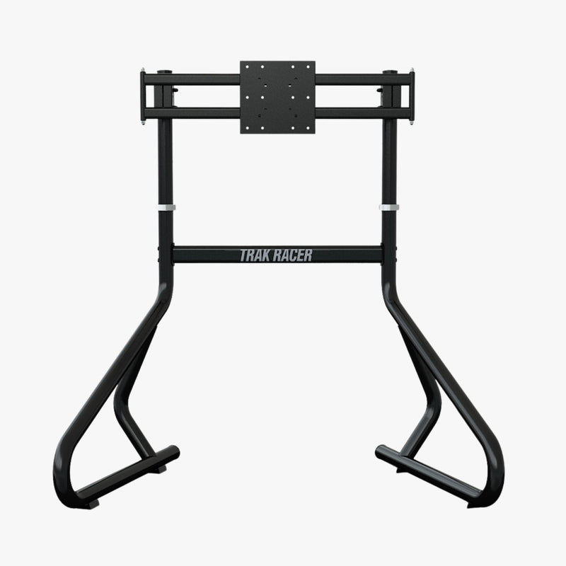 Trak Racer Single Monitor Floor Stand - Holds up to 80" LED LCD TV Monitors and 34-45” when used as a triple holder (extra parts required) - DELENordic.com