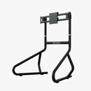 Trak Racer Single Monitor Floor Stand - Holds up to 80" LED LCD TV Monitors and 22-33” when used as a triple holder (extra parts required) - DELENordic.com Trak Racer Single Monitor Floor Stand - Holds up to 80