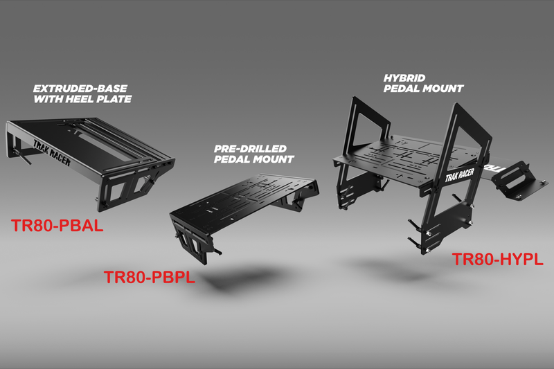 Trak Racer Full Set TR120 Aluminium Racing Cockpit with TR One Wheel Mount for Simucube and Simagic Direct Drive Wheels and Rally Seat - DELENordic.com